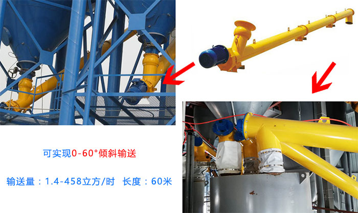 混凝土螺旋輸送機(jī)選型