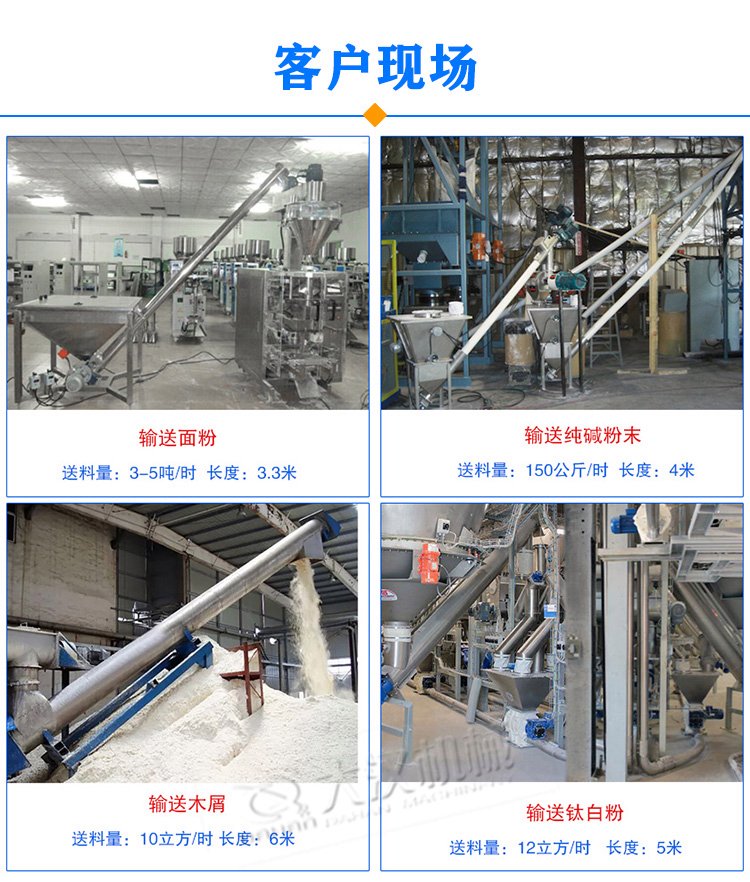 螺旋送料機(jī)客戶